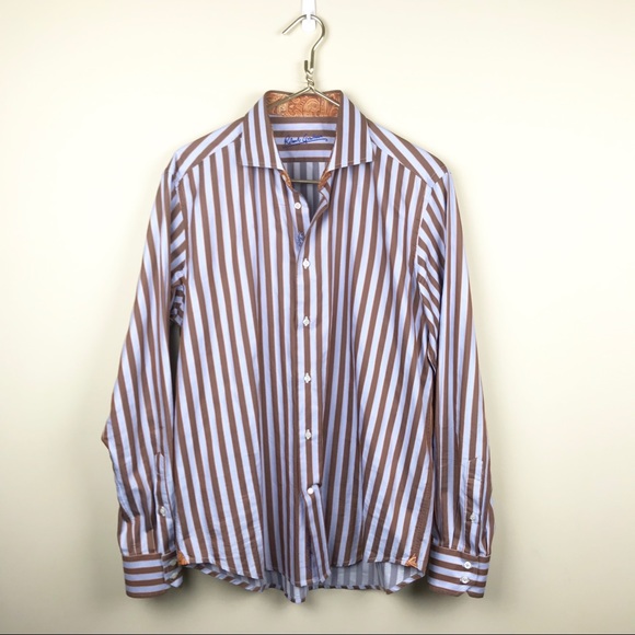 Robert Graham Other - Robert Graham Striped Button Down Shirt Size L